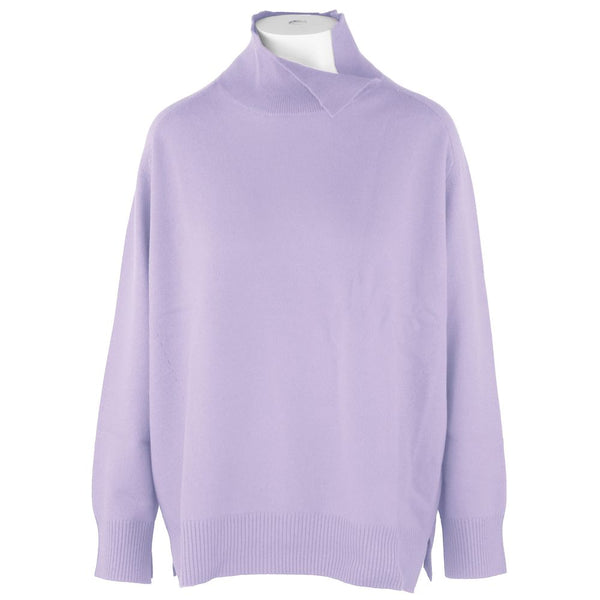 Purple Wool Sweater Malo