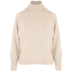 Beige Cashmere Sweater Malo