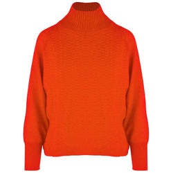 Orange Cashmere Sweater Malo