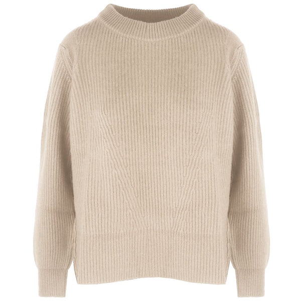 Beige Cashmere Sweater Malo