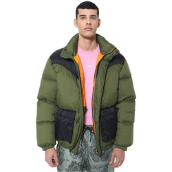 Green Nylon Jacket MSGM