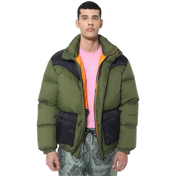 Green Nylon Jacket MSGM