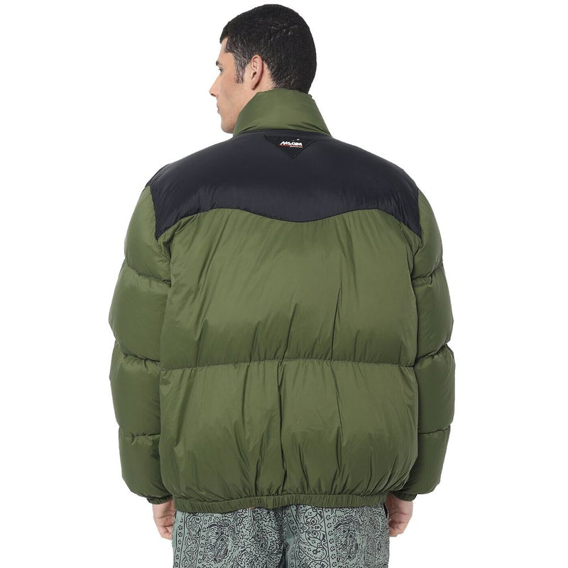 Green Nylon Jacket MSGM