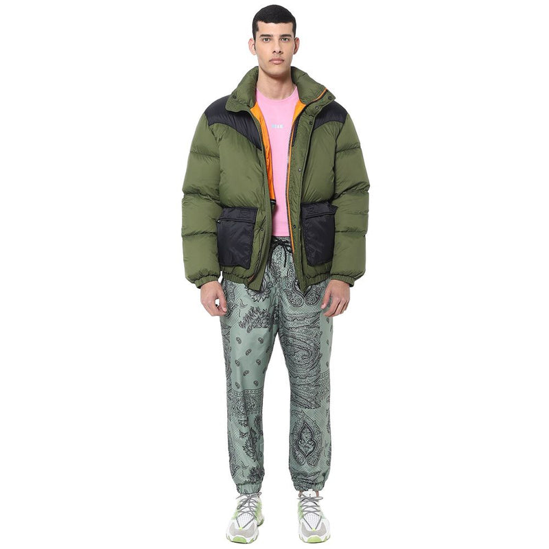 Green Nylon Jacket MSGM