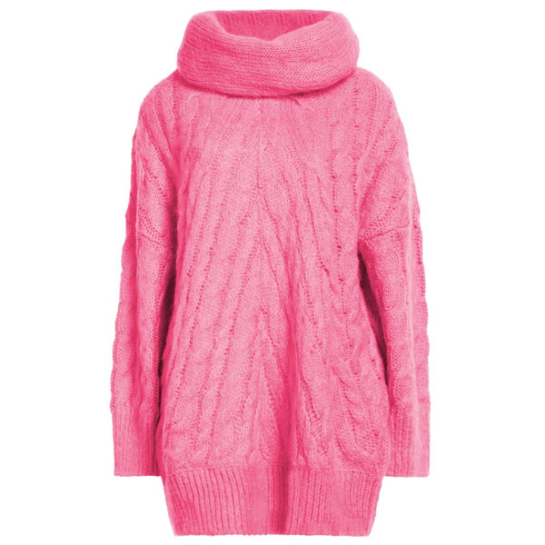 Pink Acrylic Sweater MSGM