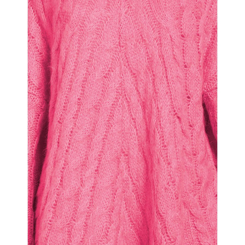 Pink Acrylic Sweater MSGM