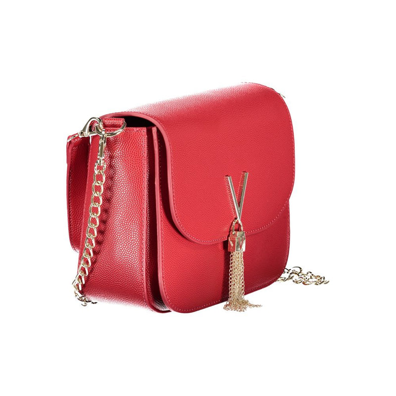 Red Polyethylene Handbag Valentino Bags