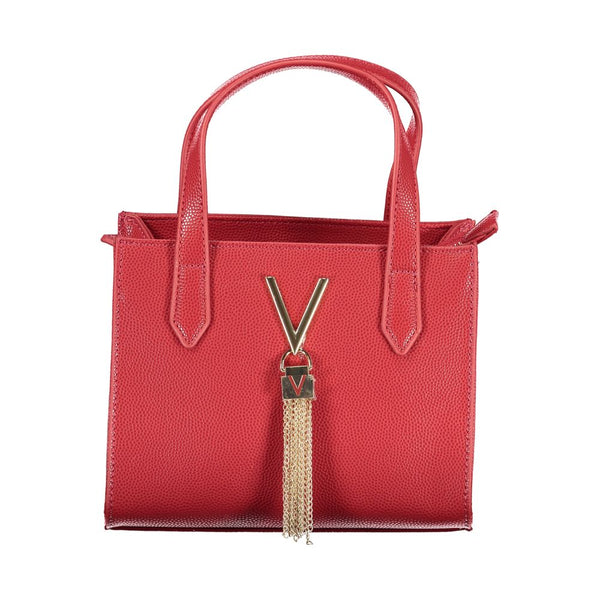 Red Polyethylene Handbag Valentino Bags