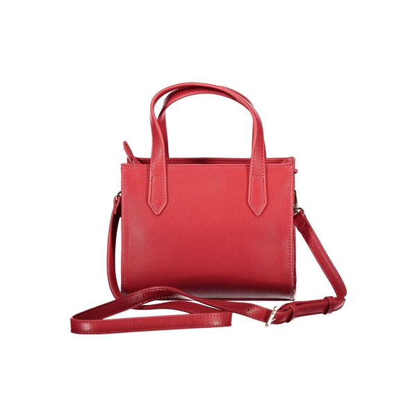 Red Polyethylene Handbag Valentino Bags