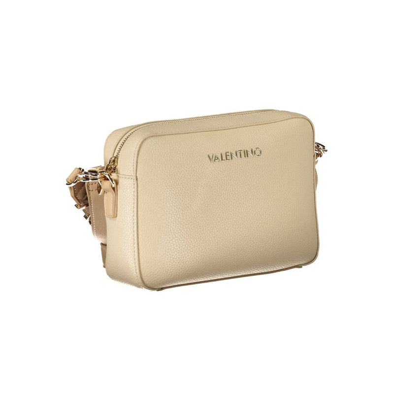 Beige Polyethylene Handbag Valentino Bags