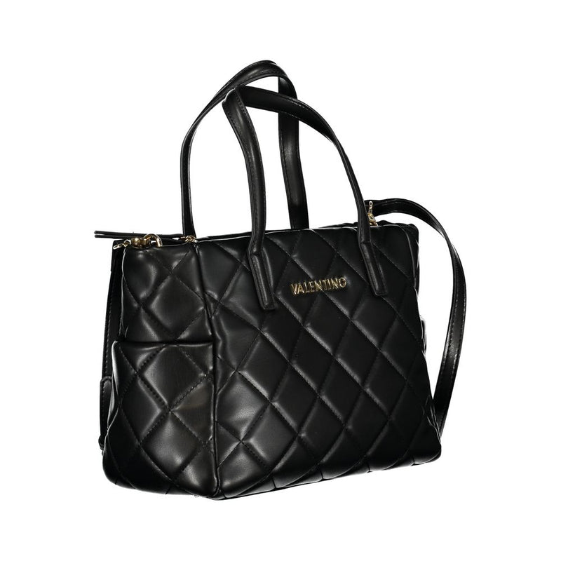 Black Polyethylene Handbag Valentino Bags