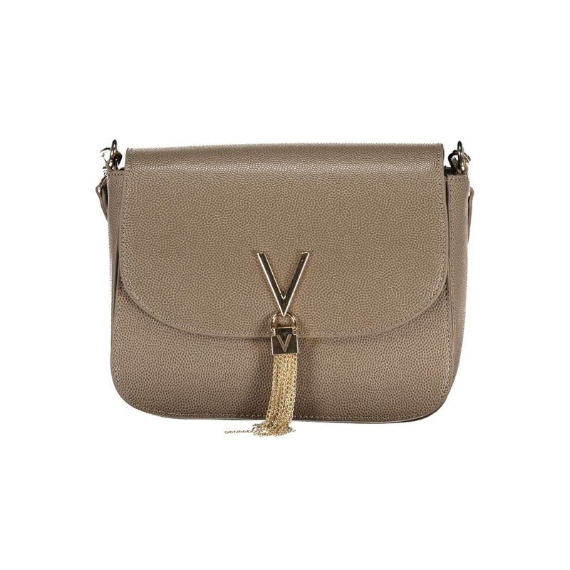 Brown Polyethylene Handbag Valentino Bags