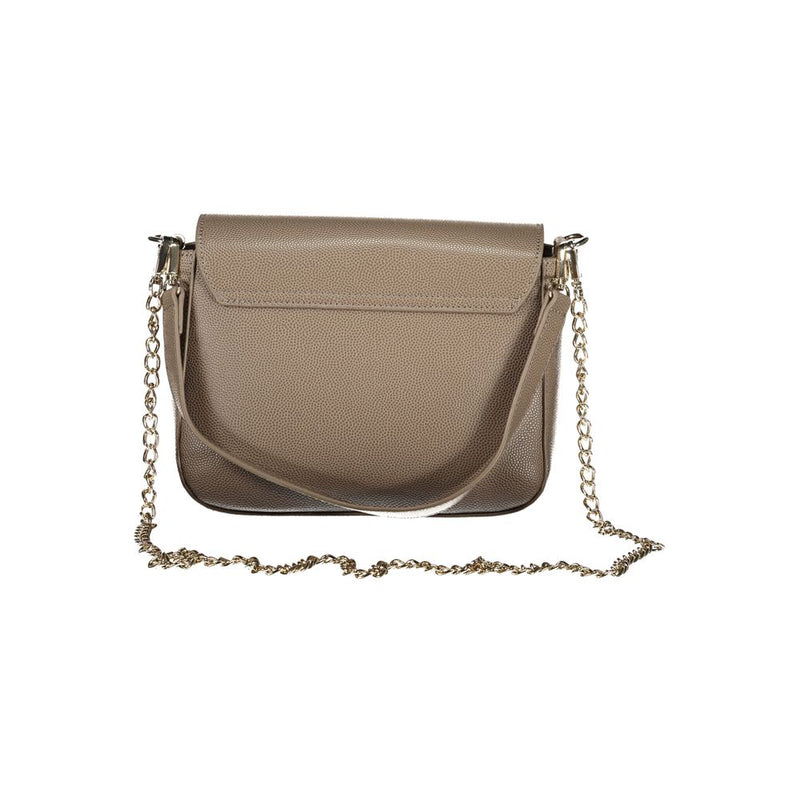 Brown Polyethylene Handbag Valentino Bags