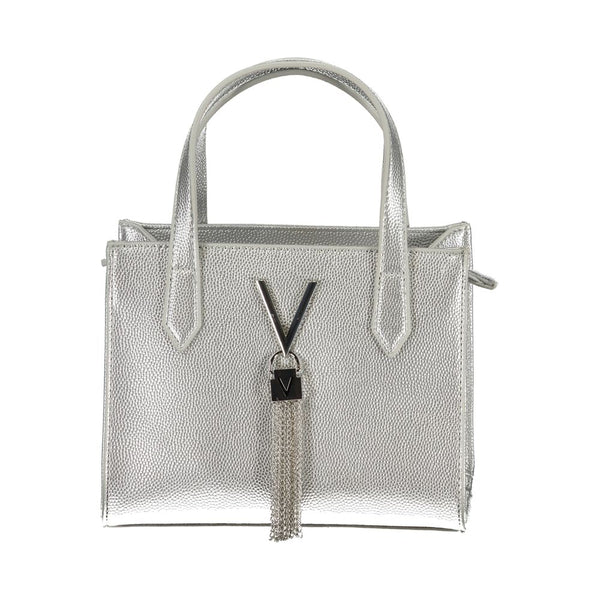 Silver Polyethylene Handbag Valentino Bags