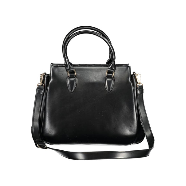 Black Polyethylene Handbag Valentino Bags