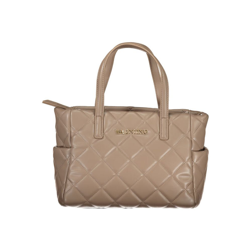 Brown Polyethylene Handbag Valentino Bags