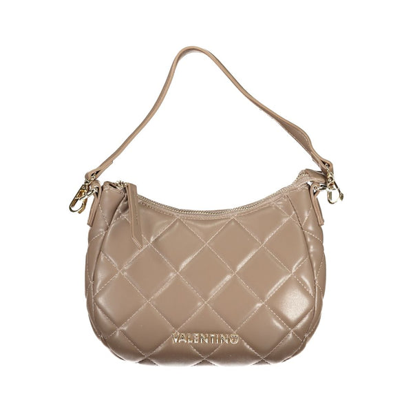 Brown Polyethylene Handbag Valentino Bags