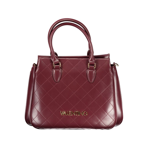 Red Polyethylene Handbag Valentino Bags