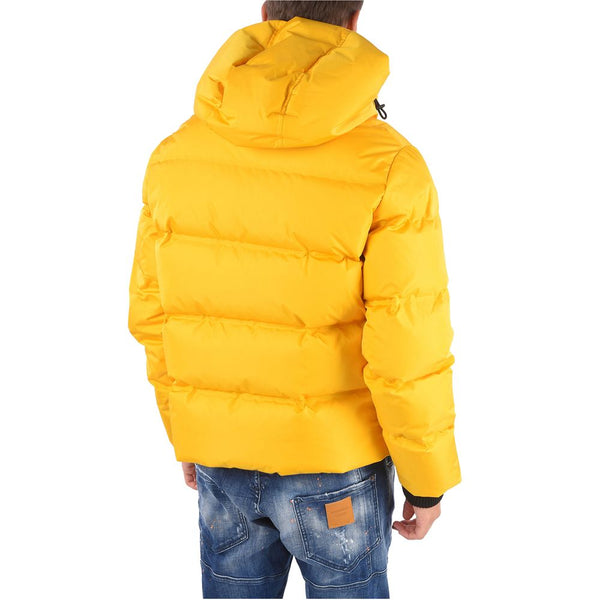 Yellow Nylon Jacket Dsquared²