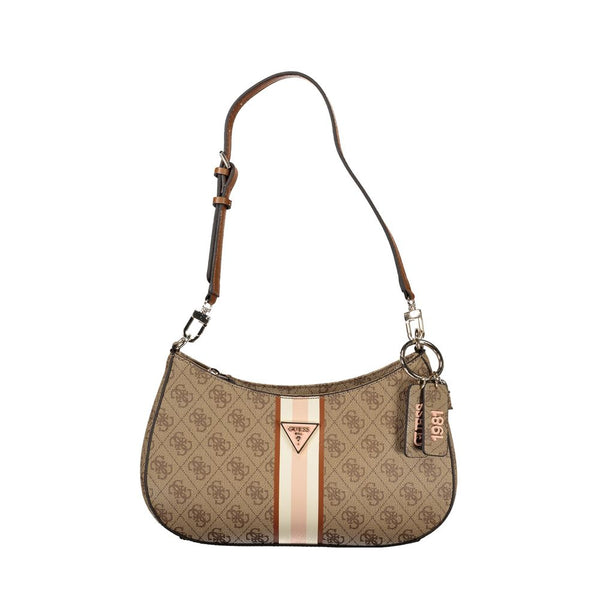 Beige Polyethylene Handbag Guess Jeans