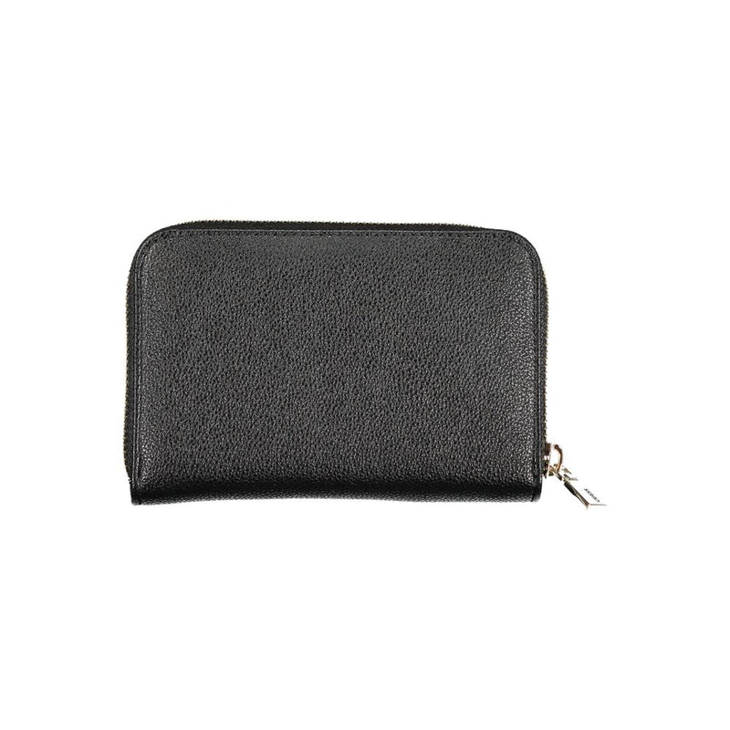 Black Polyethylene Wallet Guess Jeans