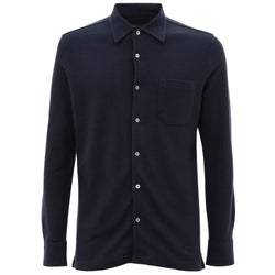 Blue Cotton Shirt Corneliani