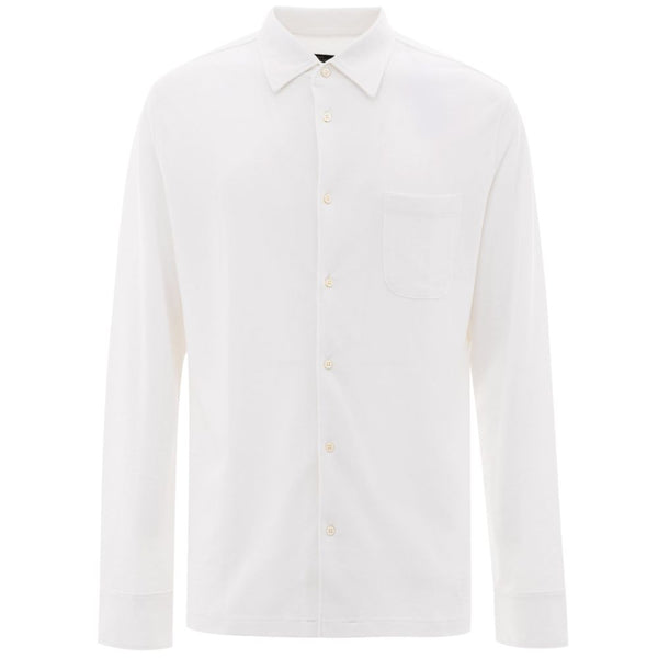 White Cotton Shirt Corneliani