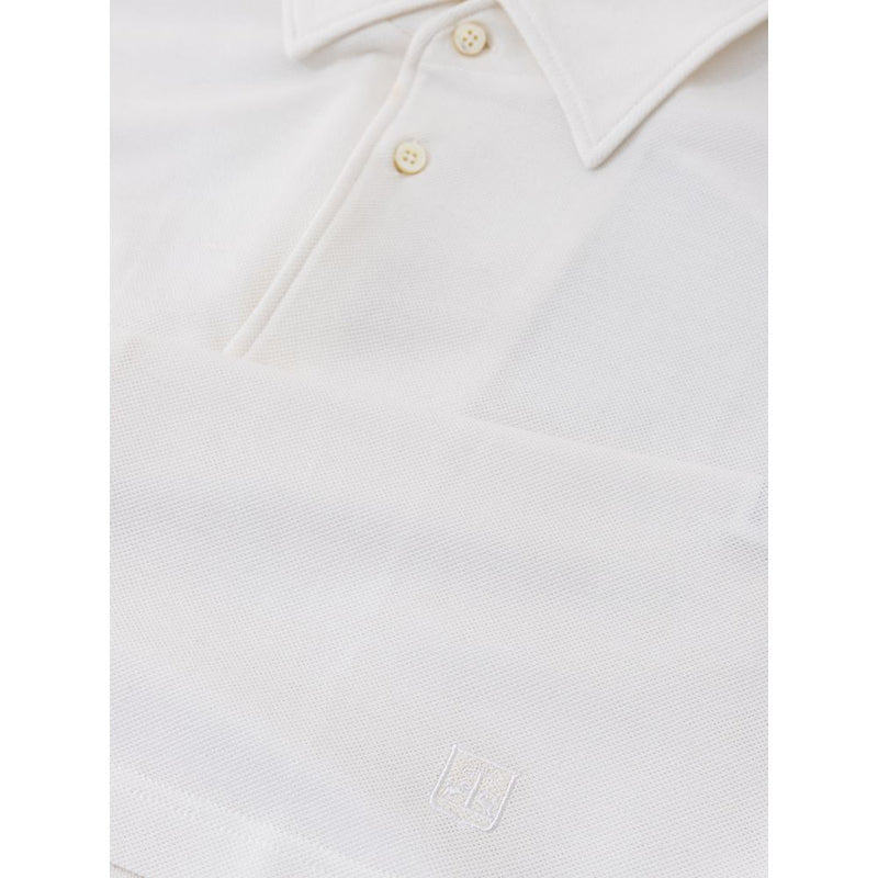 White Cotton Shirt Corneliani