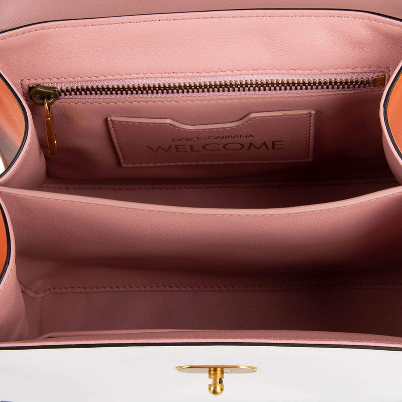 Multicolor Leather Di Calfskin Handbag Dolce & Gabbana