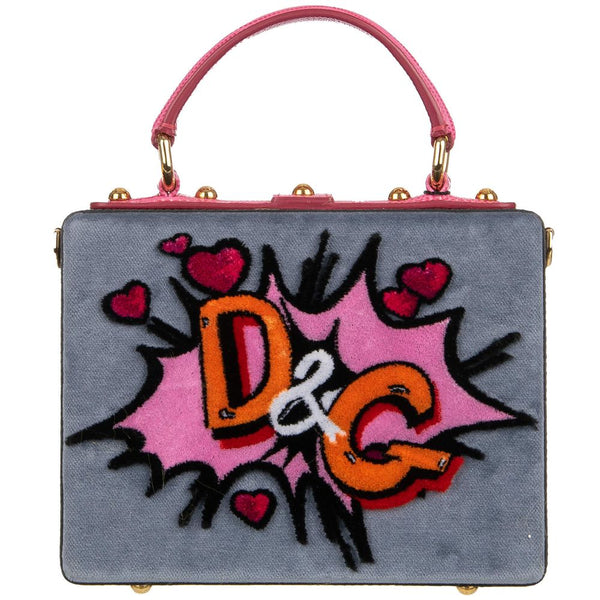 Multicolor Viscose Handbag Dolce & Gabbana