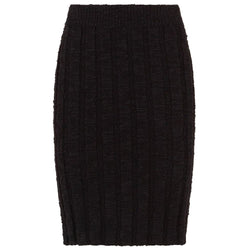 Black Wool Vergine Skirt Dolce & Gabbana