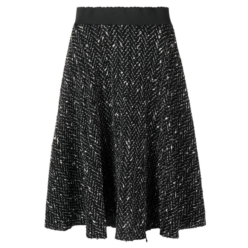 Black Wool Skirt Dolce & Gabbana