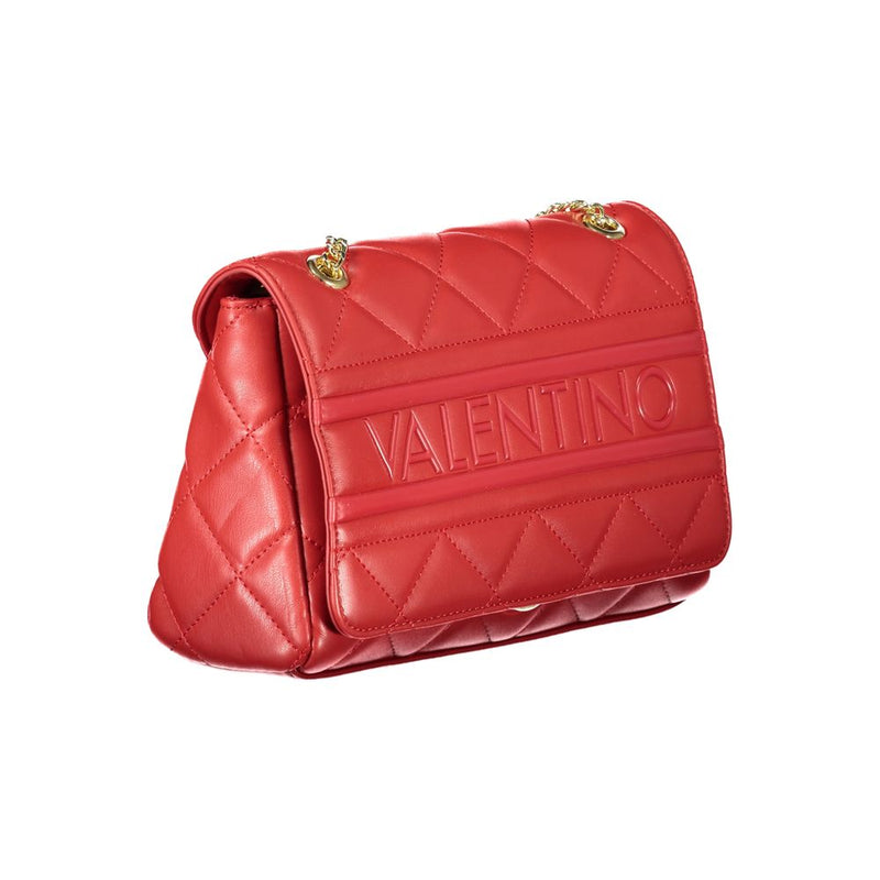 Red Polyethylene Handbag Valentino Bags