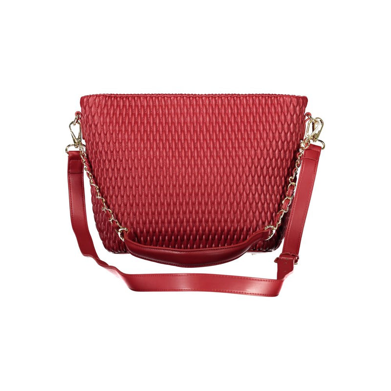 Red Polyethylene Handbag Valentino Bags