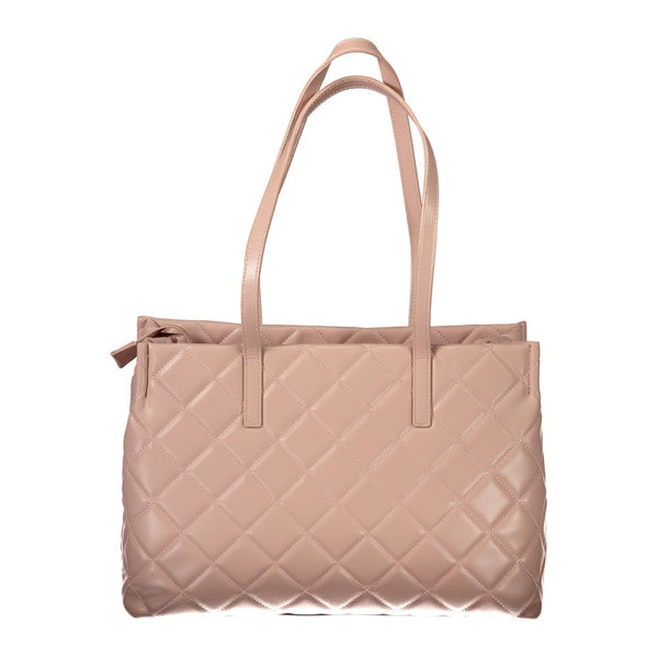 Pink Polyethylene Handbag Valentino Bags