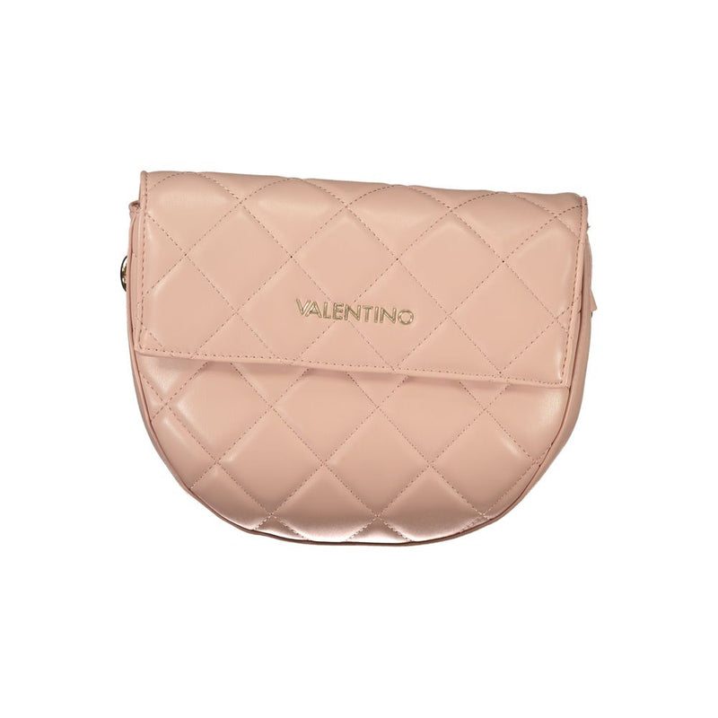 Pink Polyethylene Handbag Valentino Bags