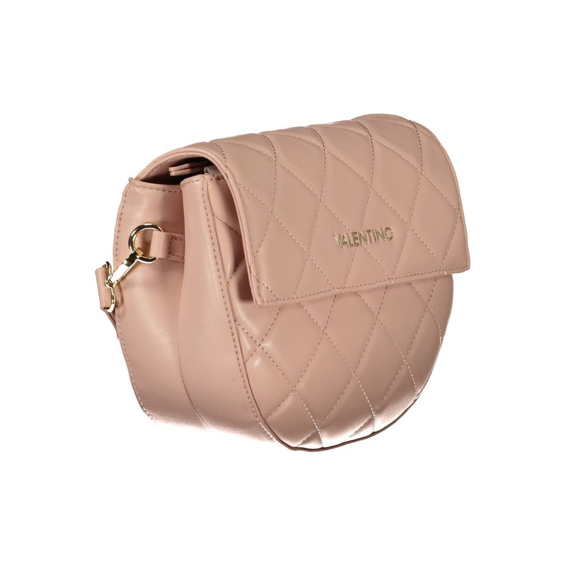 Pink Polyethylene Handbag Valentino Bags