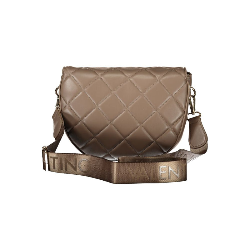 Brown Polyethylene Handbag Valentino Bags