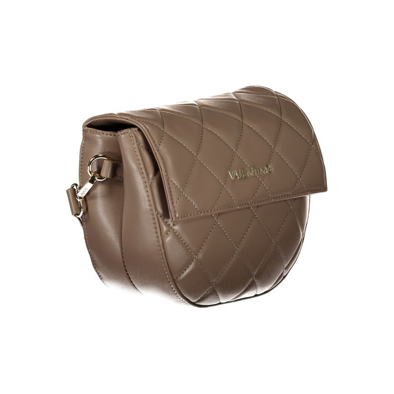 Brown Polyethylene Handbag Valentino Bags