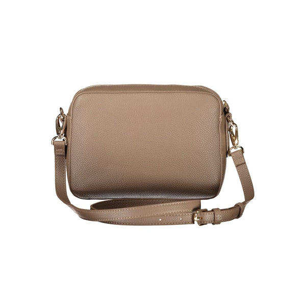 Brown Polyethylene Handbag Valentino Bags