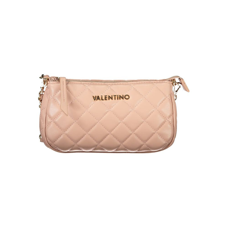 Pink Polyethylene Handbag Valentino Bags