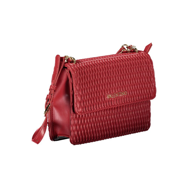 Red Polyethylene Handbag Valentino Bags