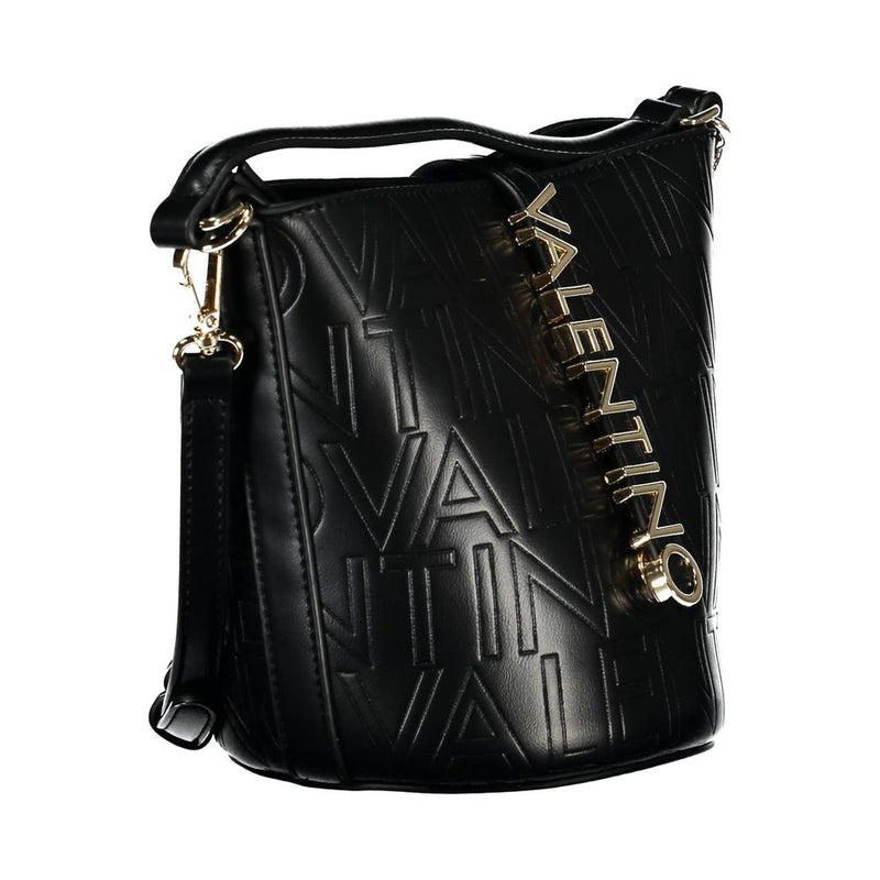 Black Polyethylene Handbag Valentino Bags