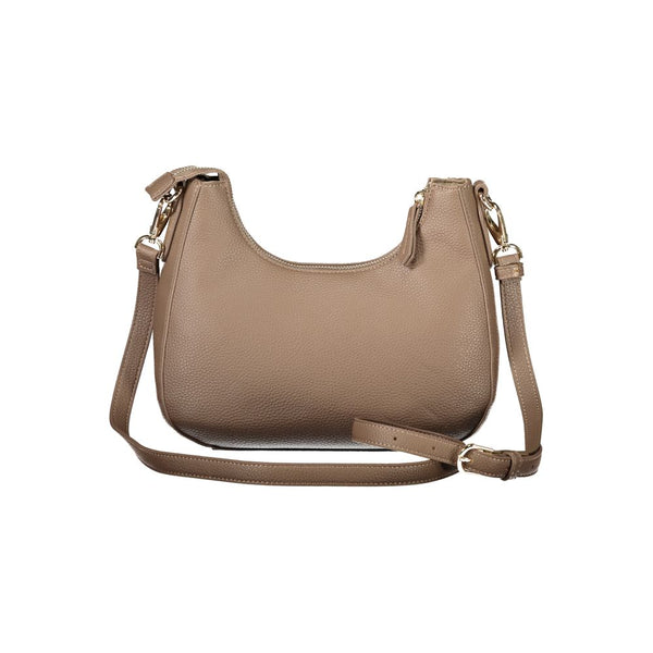 Brown Polyethylene Handbag Valentino Bags