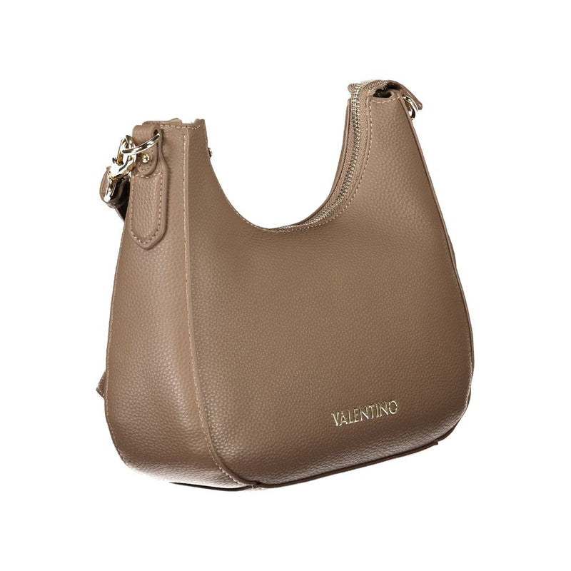 Brown Polyethylene Handbag Valentino Bags