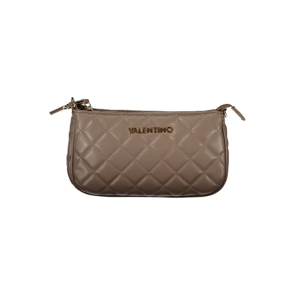 Brown Polyethylene Handbag Valentino Bags