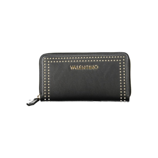 Black Polyethylene Wallet Valentino Bags