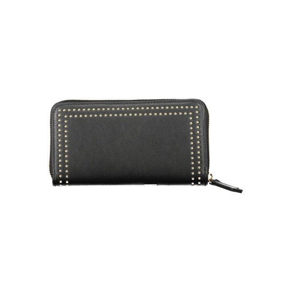 Black Polyethylene Wallet Valentino Bags