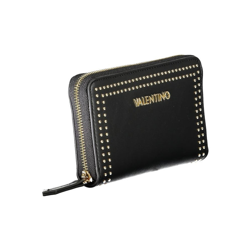 Black Polyethylene Wallet Valentino Bags