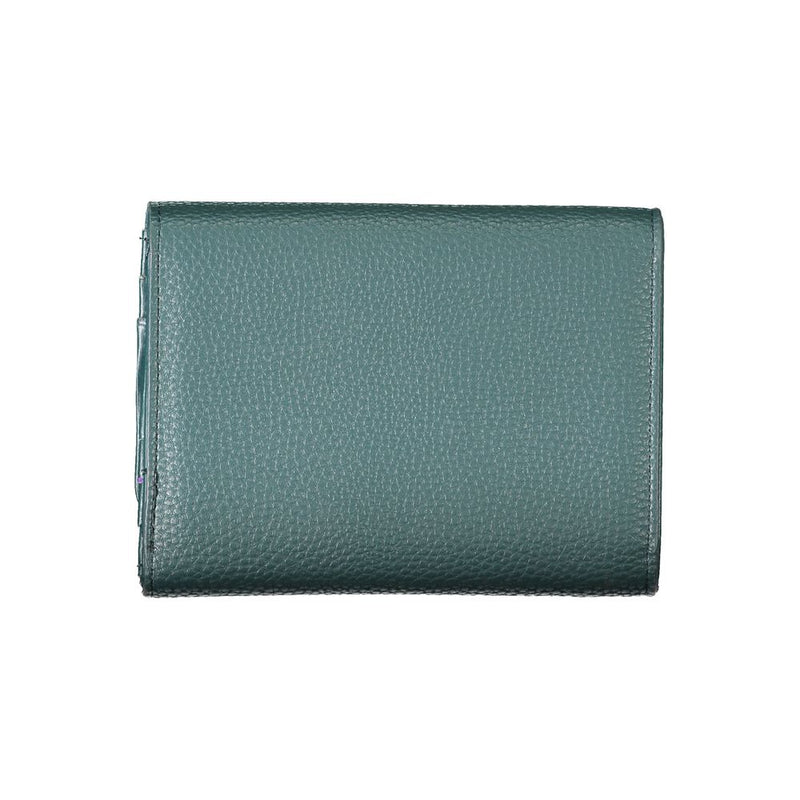 Green Polyethylene Wallet Valentino Bags